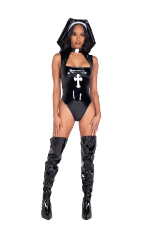 5028 - 2pc Misbeheaven Nun Costume