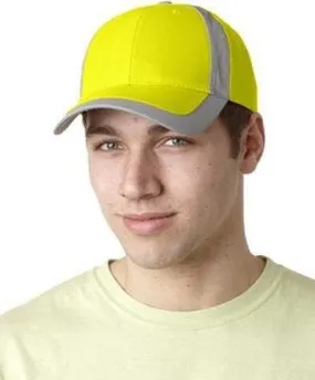 Adams RF102 Reflector High-Visibility Constructed Cap - Yellow