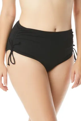 Beach House Women Hayden High Waist Bottom, Black (HW58013)