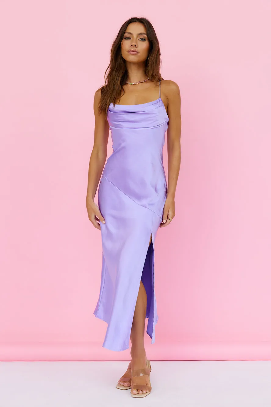 Burning Bright Maxi Dress Purple