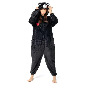 Cartoon Animal Bear Pajamas Onesies Sleepwear Flannel Jumpsuits Outfits Halloween Carnival Suit