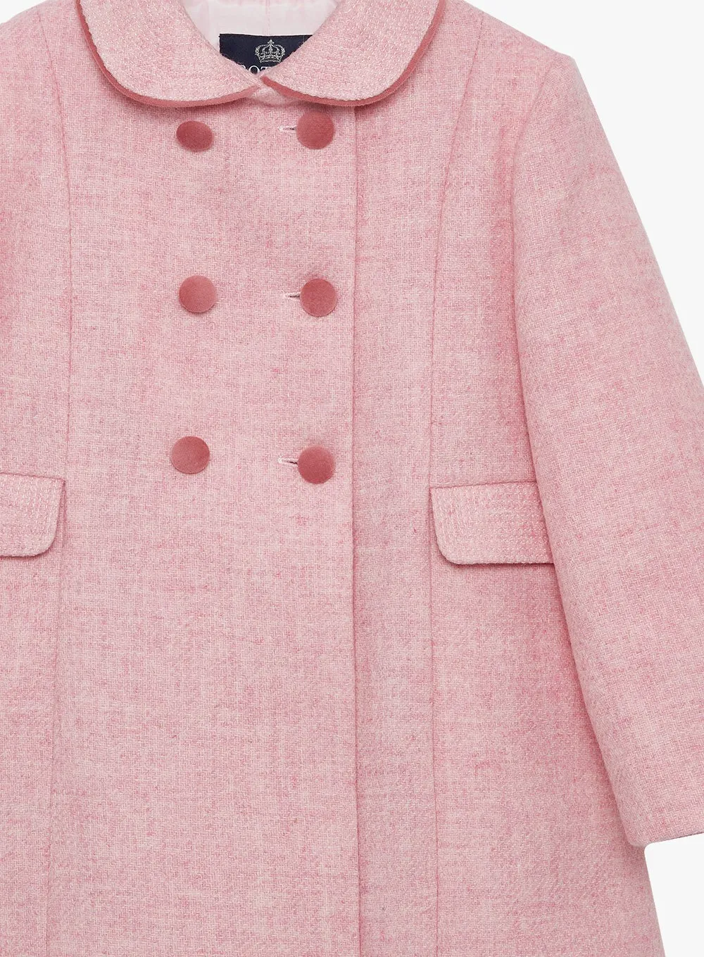 Classic Coat in Pale Pink