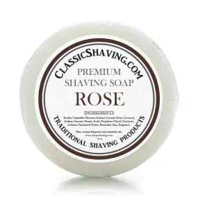 Classic Shaving Mug Soap - 3"  Rose