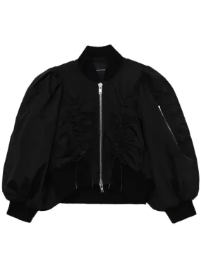 Cropped Bomber Jacket