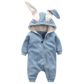 Cute Rabbit Ear Hooded