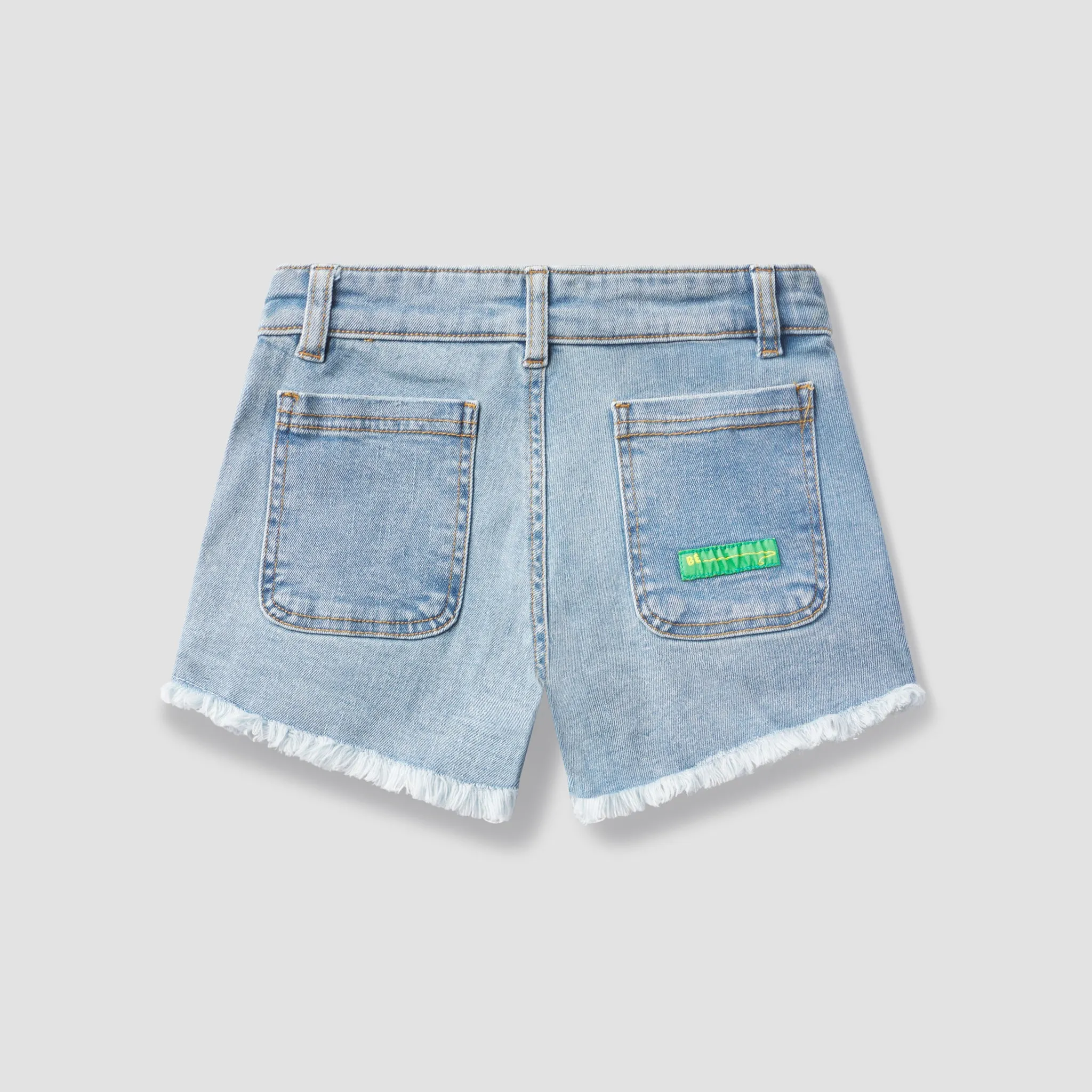 Distressed Cut-Off Short