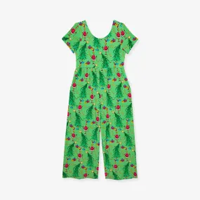 Dr. Seuss Merry Grinchmas Scoop Back Jumpsuit