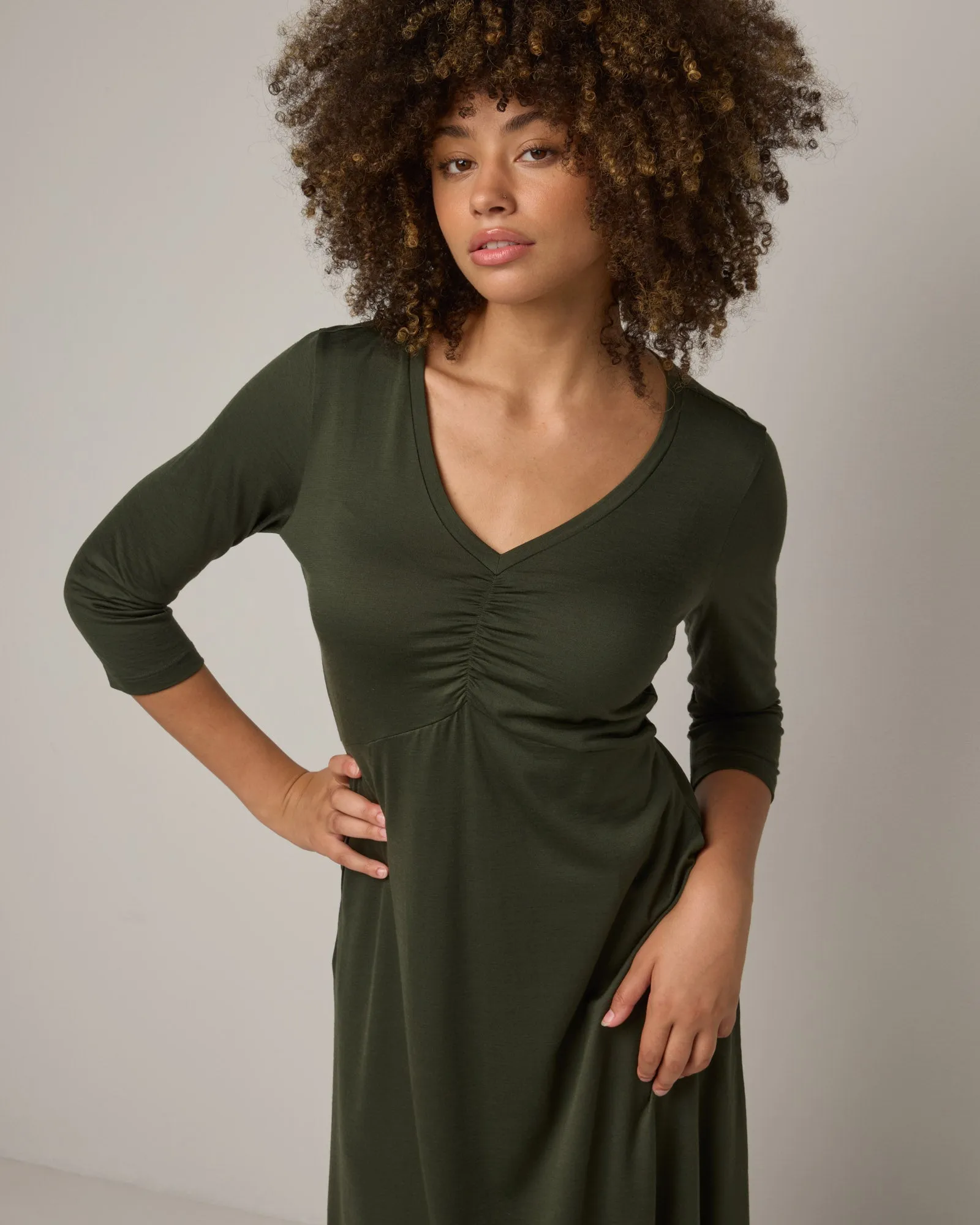 Emilia Ruched Dress