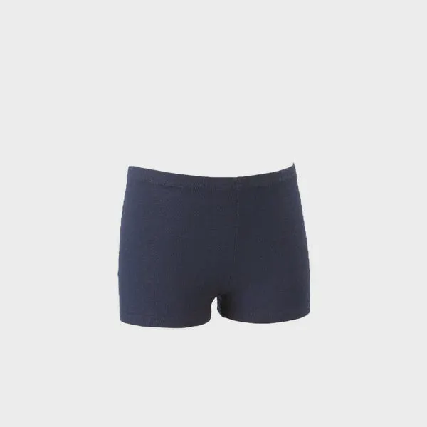 Girls Boyleg Brief 2 Pack - Navy