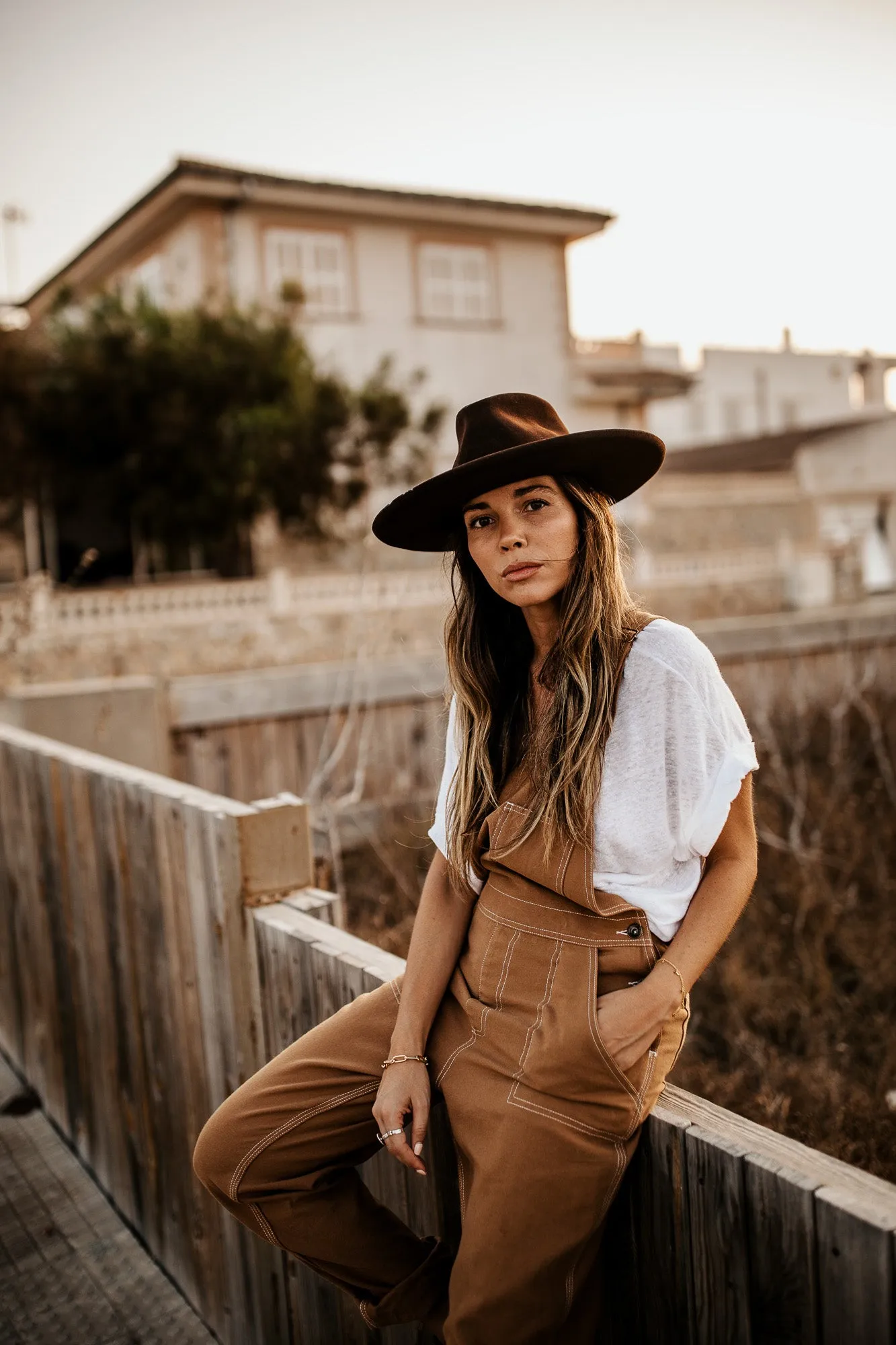 JACKS - Unisex Brown Overalls