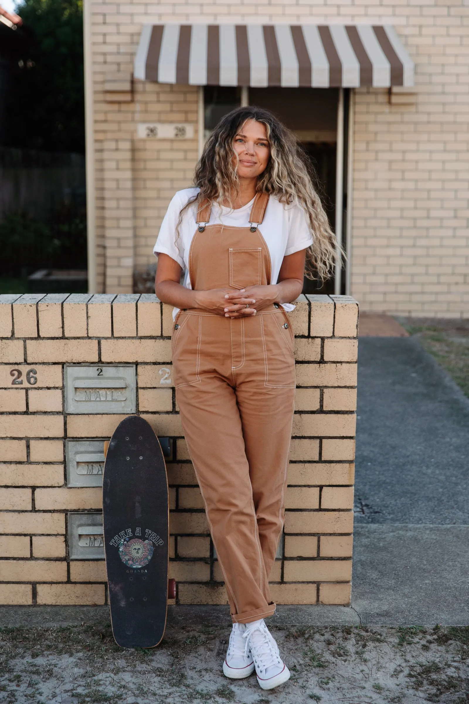 JACKS - Unisex Brown Overalls