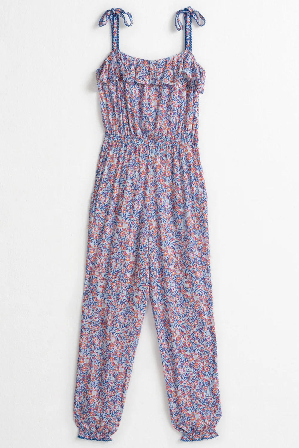 Kids Long Jumpsuit Astra - Light Blue Paquerette