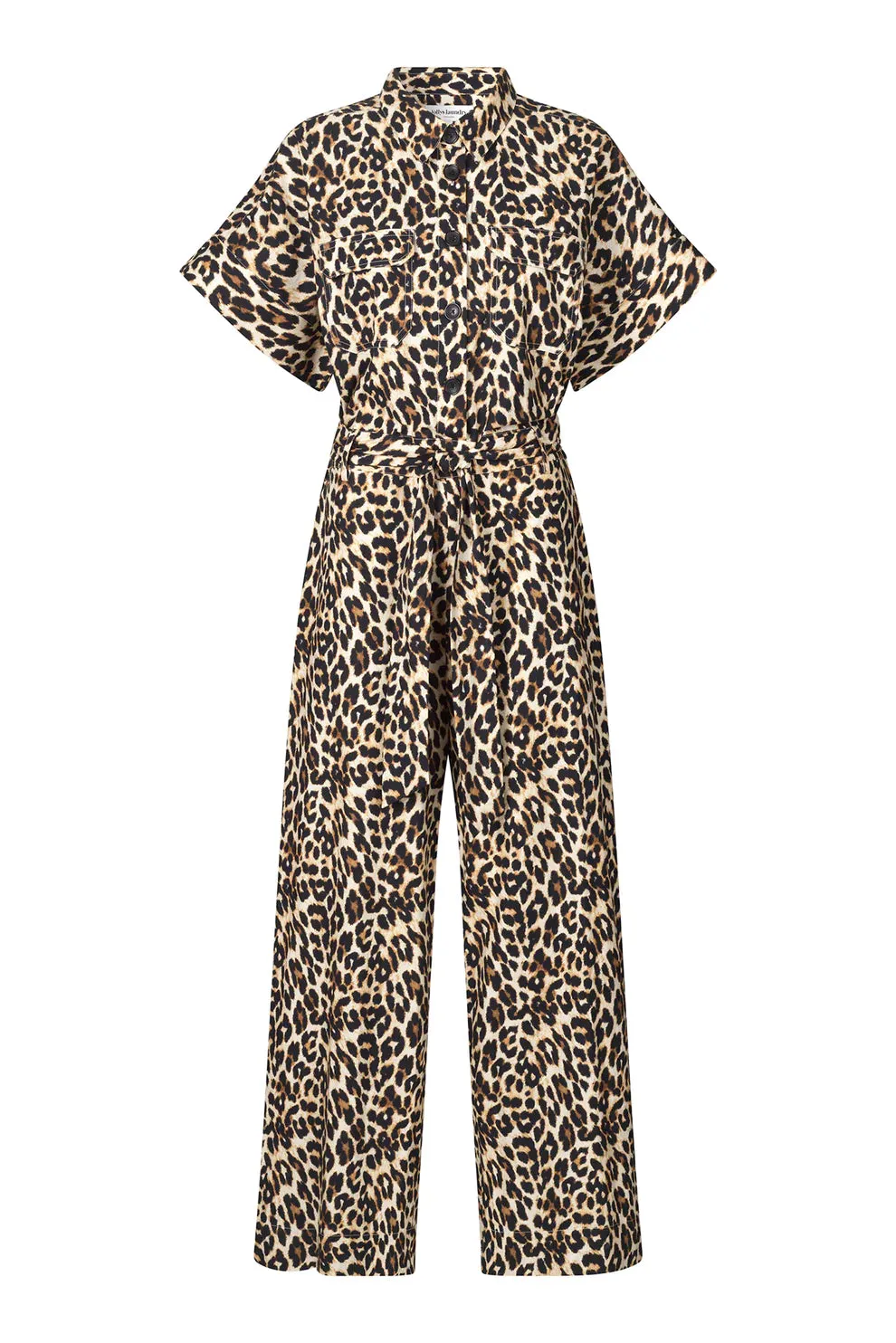 Lollys Laundry Leopard Print Mathilde Jumpsuit