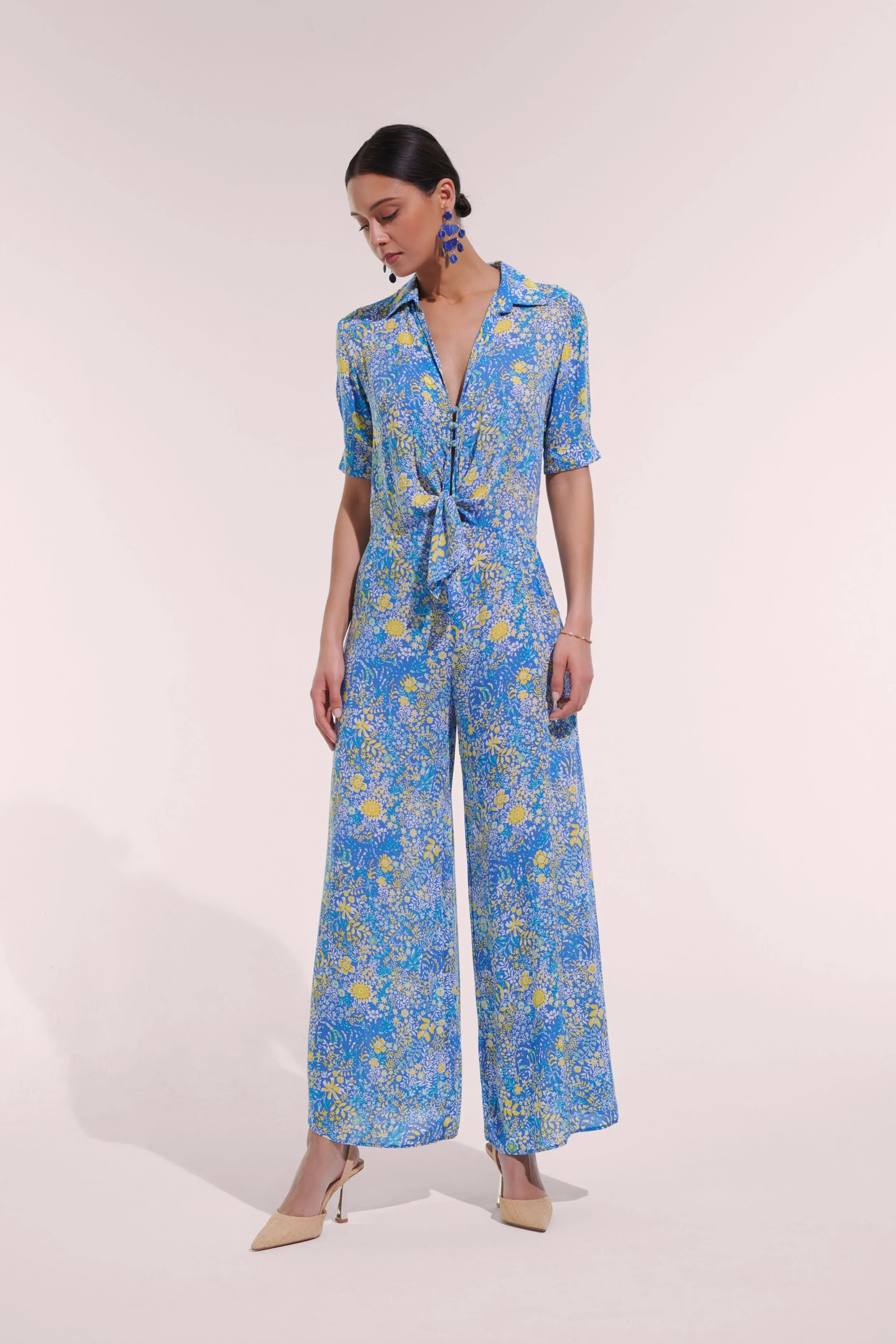 Long Jumpsuit Bettina - Blue Corolle