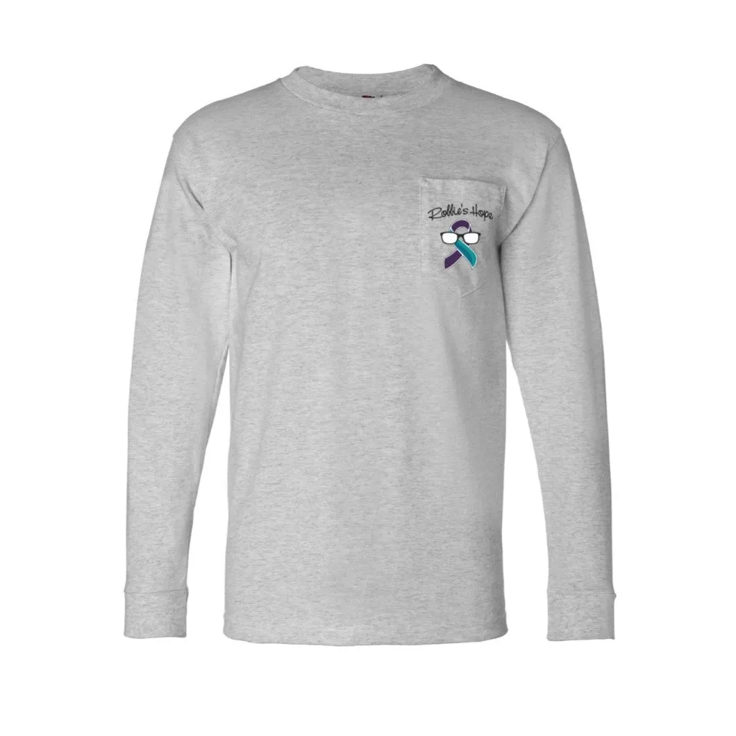 Men's Long Sleeve T-Shirt with a Pocket