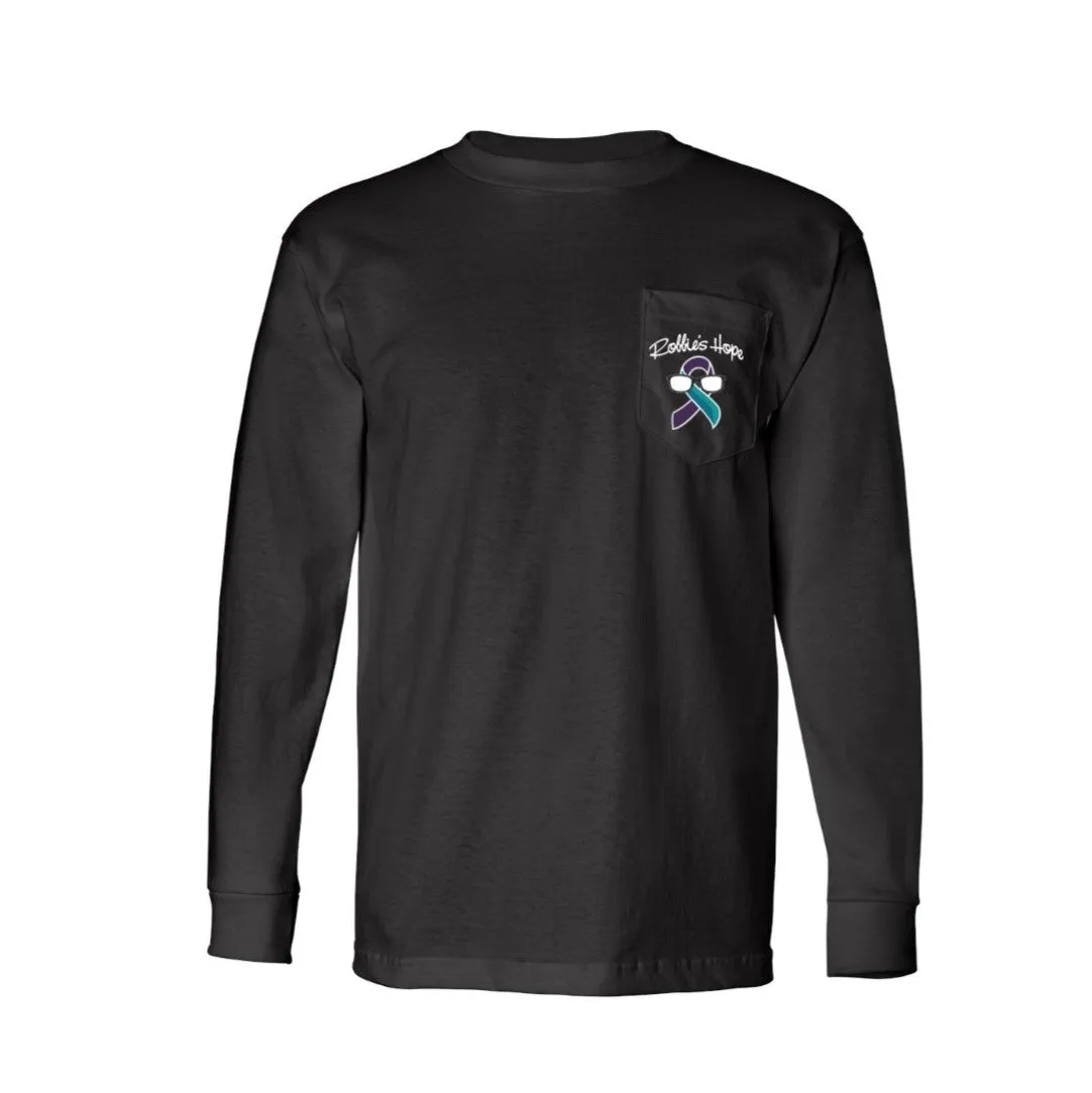 Men's Long Sleeve T-Shirt with a Pocket