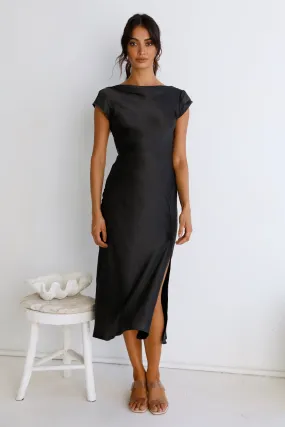 One Last Song Maxi Dress Black