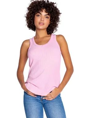 PJ Salvage Textured Essentials Tank Top RITETK- LILAC ROSE