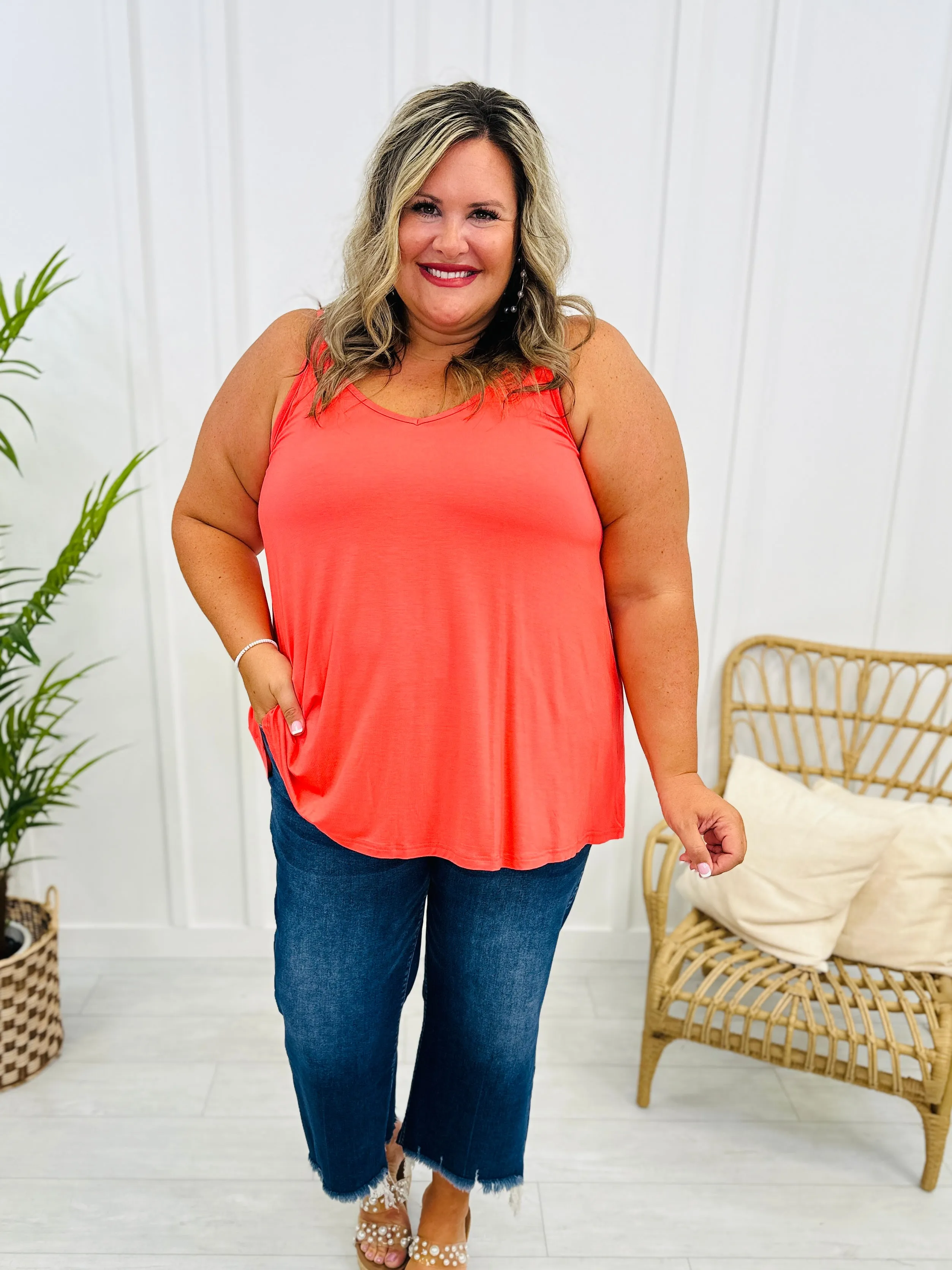 REG/CURVY Fearless Feelings Tank Top- Multiple Colors!