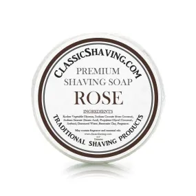 Rose Scent - Classic Shaving Mug Soap - 2.5" Regular Size