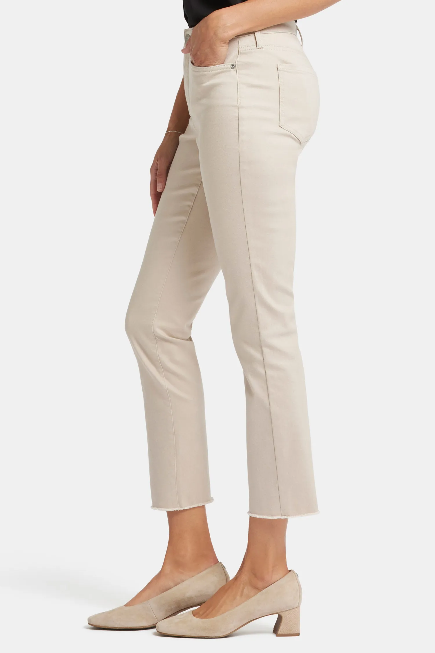 Sheri Slim Ankle Jeans - Feather