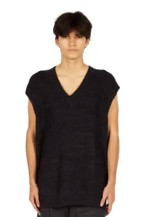 V-Neck Knit Vest