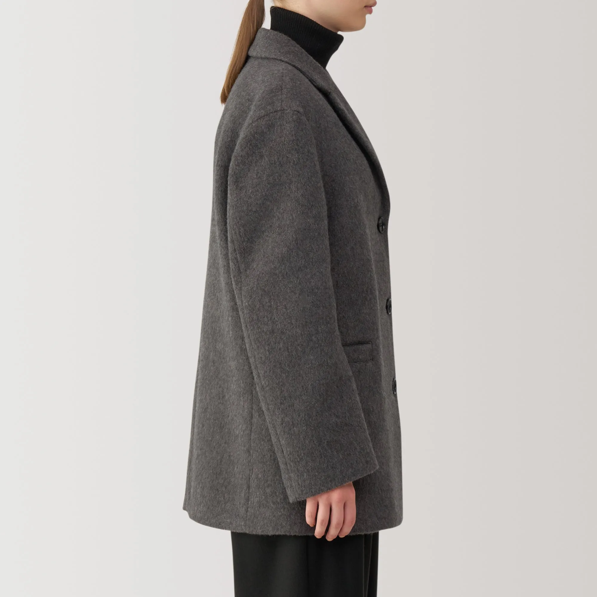 Women's Reclaimed Wool Blend Jacket